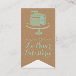 Kraft papper, Flagga-Cut visitkort