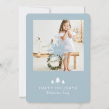 Kraft Papper Julgran & Snowflake 1 Photo