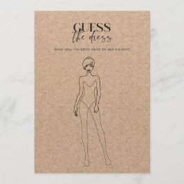 Kraft Papper Möhippa gissar Dress Game