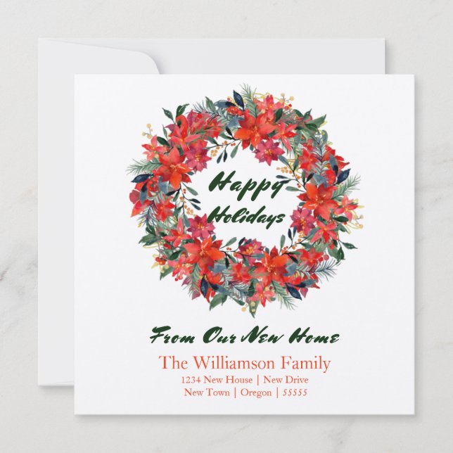 Kraft Papper vattenfärgsutandning från vårt nya he Kort (Framsida)