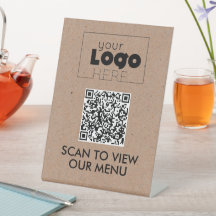 Kraft QR-kod: Ingen kontaktsökning för Menu Bord-t