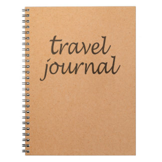 Kraft reser journal~-Calligraphy reser Anteckningsbok