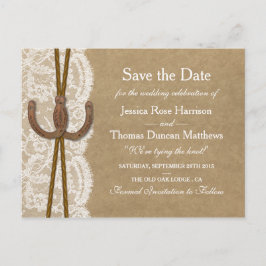 Kraft-, Snöre & Horseshoe-samlingen Meddelande Vykort