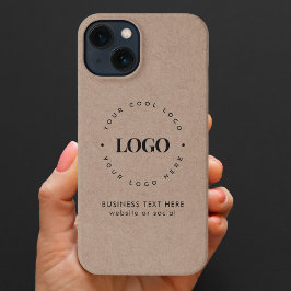 Kraft Stil Business Anpassningsbar Logotyp & Text 
