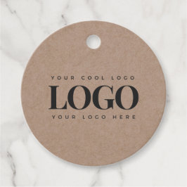 Kraft Stil Rectangle-Logotyp Enkel minimal affärsv Gåvor Etiketter