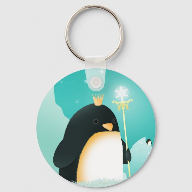 Kraft till penguins - nyckelkedja Emperor Nyckelring (Framsida)