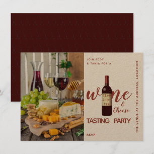 Kraft Vin Cheese Taste Party Investigations Foody Inbjudningar