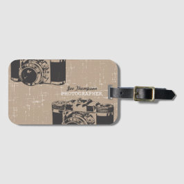 Kraft Vintage Grunge Camera Photography Business C Bagagebricka
