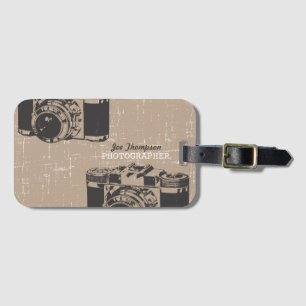 Kraft Vintage Grunge Camera Photography Business C Bagagebricka