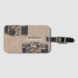 Kraft Vintage Grunge Camera Photography Business C Bagagebricka