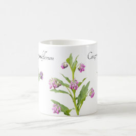 Kräftande botaniskt kaffemugg