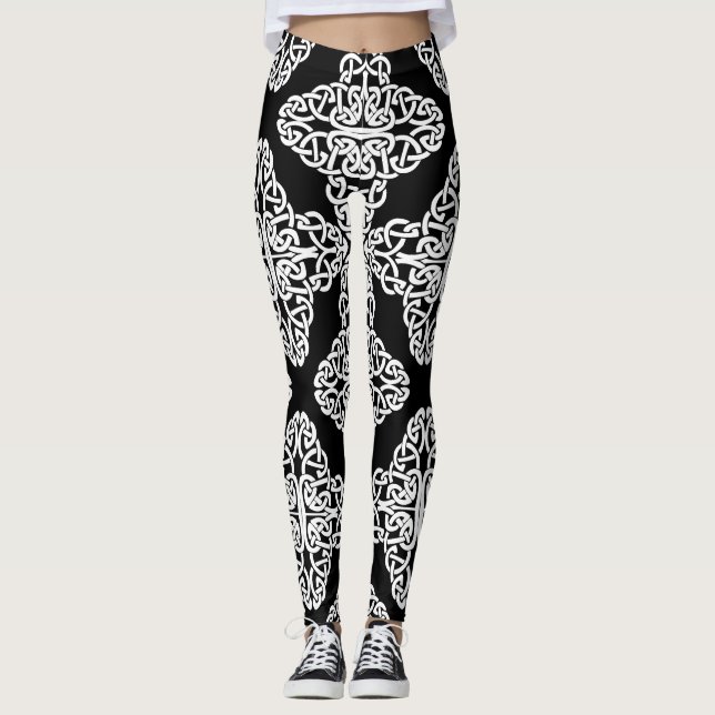 Kräftbalkar från kor leggings (Framsida)