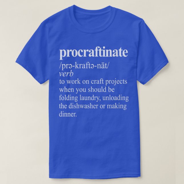KräftCrafter Craftingning - framskjutande prokraft T Shirt (Design framsida)