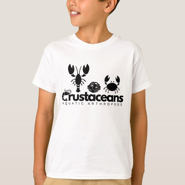 Kräftdjur - akvatiska leddjur t shirt (Framsida)