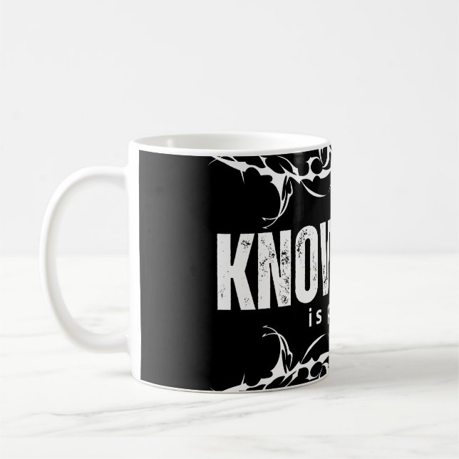 kraftdrickande kaffemugg (Vänster)