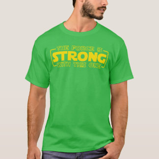 Kraften Är Stark Meddenne Pojken T Shirt