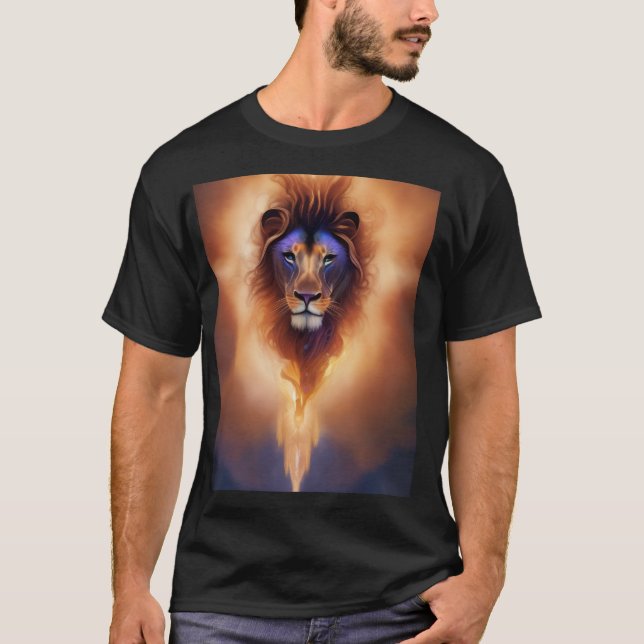 Kraften av lejonet t shirt (Framsida)