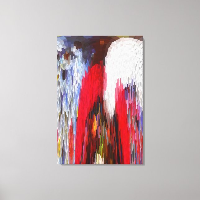 Kraften hos snö art canvastryck (Framsida)