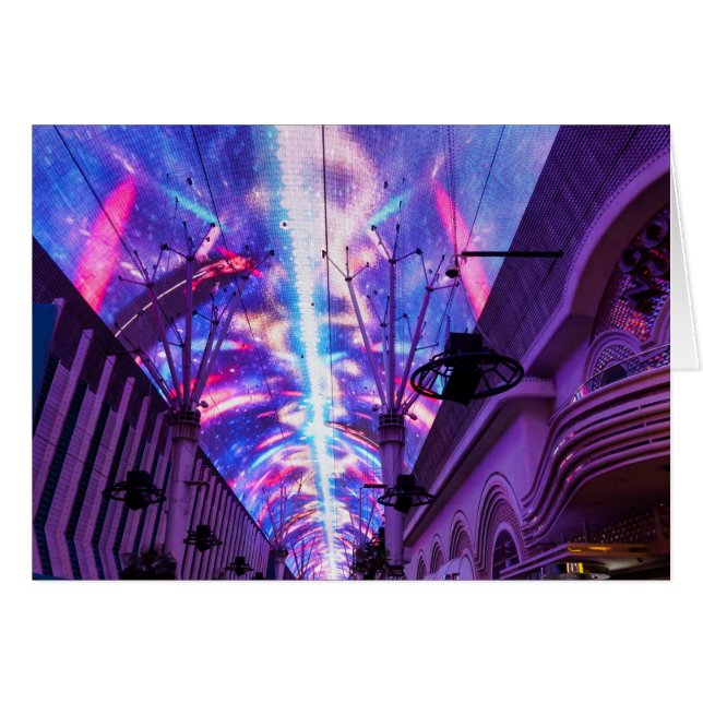 Kraften på Fremont Street OBS Kort (Framsidan Horizontal)