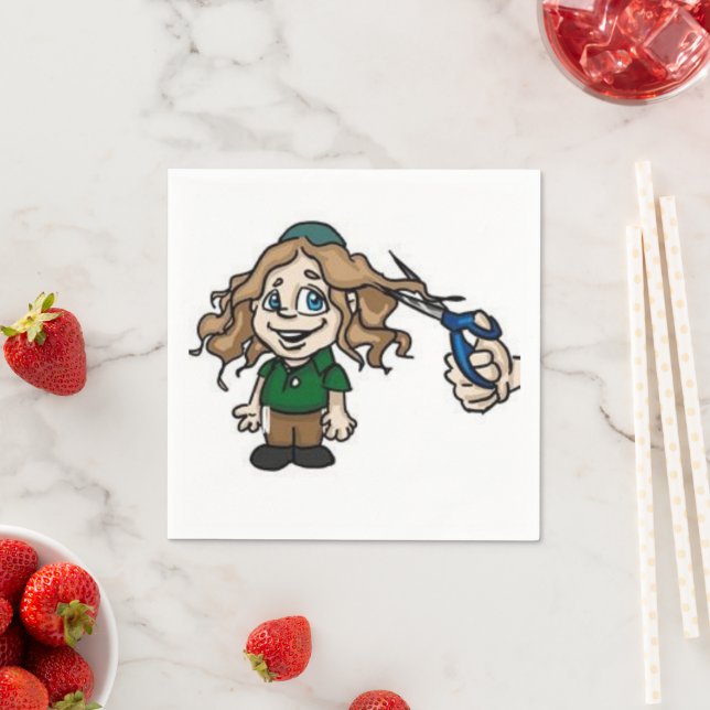 Kraftfartyg med Party förråd uppströms blöjor i pa Pappersservett (Insitu)