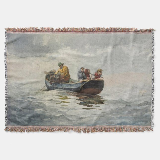 Kräftfiske Winslow Homer 1883 Filt (Framsidan)