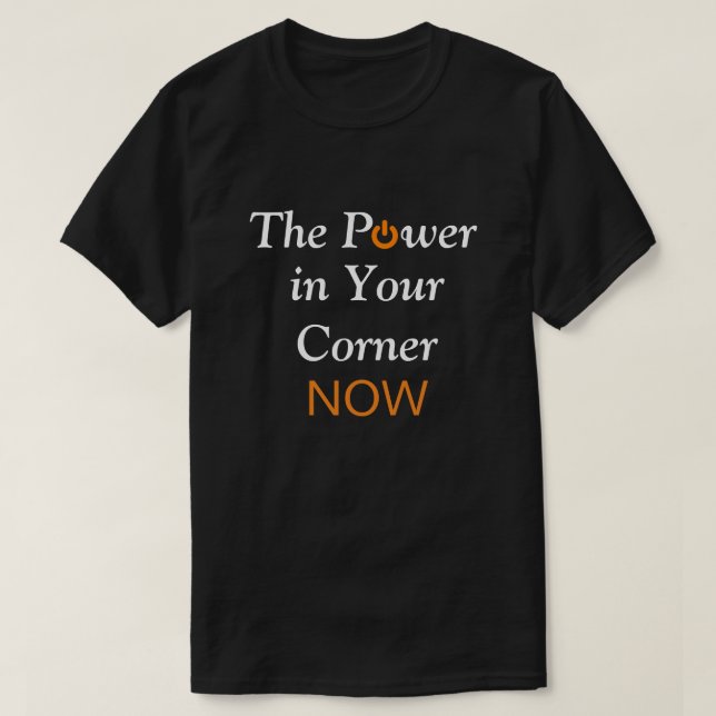 kraftfull affärs motivation bästa prestationer t shirt (Design framsida)