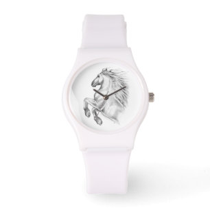 Kraftfull andalusisk häst armbandsur
