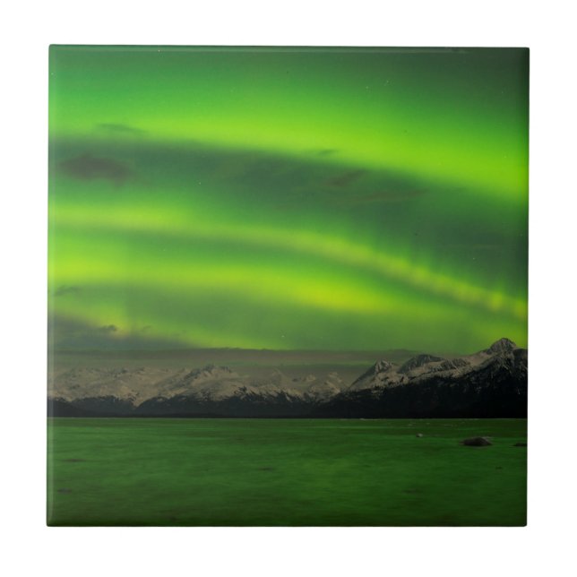 Kraftfull Aurora Kakelplatta (Framsidan)