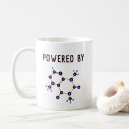 Kraftfull av - Kaffeinmolekylstruktur Kaffemugg