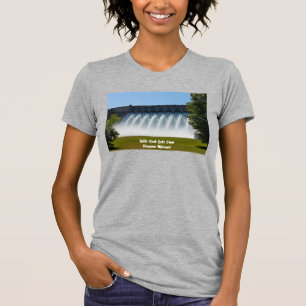 Kraftfull Bord-Sten-damm T-Shirt