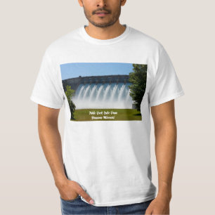 Kraftfull Bord-Sten-damm T-Shirt