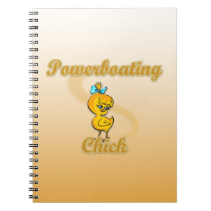 Kraftfull Chick Anteckningsbok