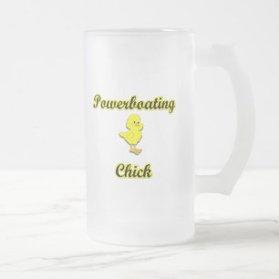 Kraftfull Chick Frostat Ölglas