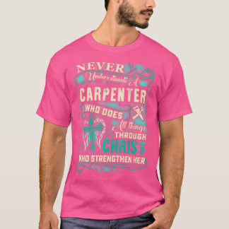 Kraftfull dator genom Kristus T Shirt