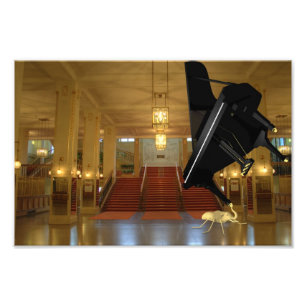 Kraftfull Eleph-Ant Fototryck