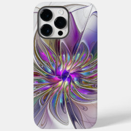 Kraftfull, färglös Abstrakt Fractal Art Flower