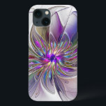 Kraftfull, färglös Abstrakt Fractal Art Flower<br><div class="desc">En kraftfull fantasi med flera färger,  en unik blommigt Fractal Art. Design för iPhone 13 fodral och mycket mer.</div>