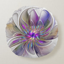 Kraftfull, färglös Abstrakt Fractal Art Flower