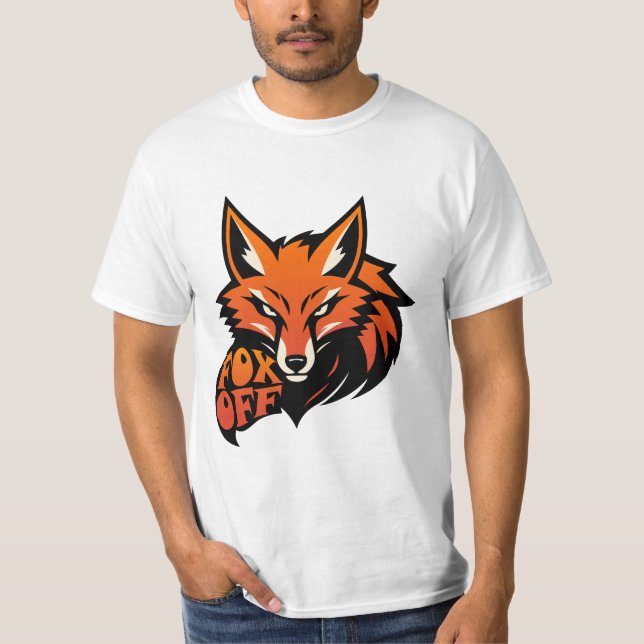 Kraftfull foxenergi t shirt (Framsida)