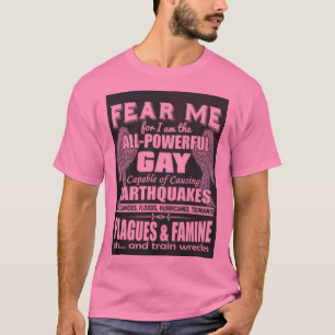 Kraftfull galning t shirt