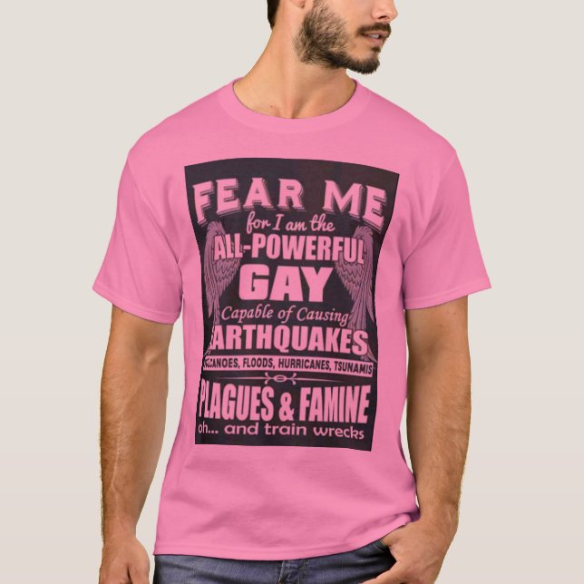 Kraftfull galning t shirt (Framsida)