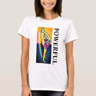 Kraftfull gymnast t shirt