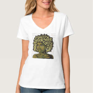 Kraftfull konstgjord Aforo Art on Equity and Inclu T Shirt