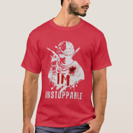 Kraftfull krigare Silhouette I är Edgy som inte gå T Shirt