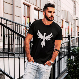 Kraftfull modern Phoenix Stigning Manar Tshirt T Shirt