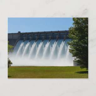 Kraftfull Table Rock Dam Vykort