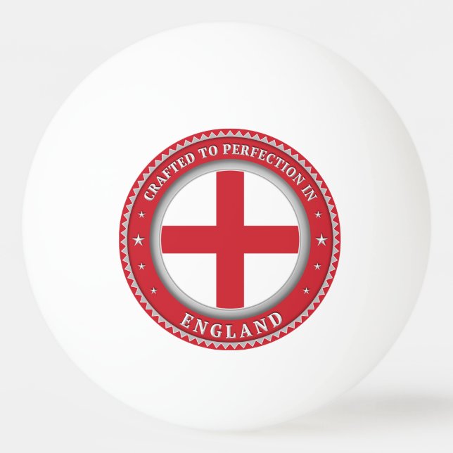 Kraftfull till Perfektion i England Pingisboll (Framsidan)