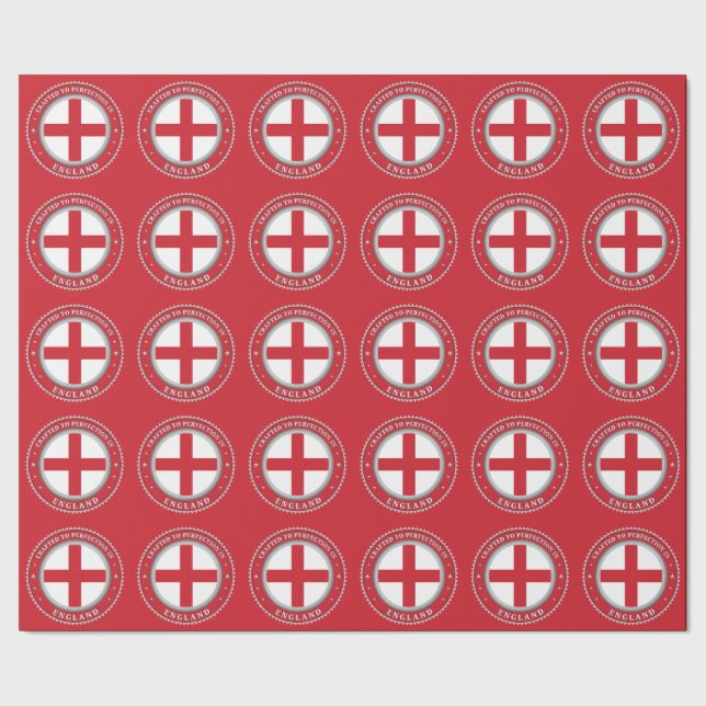 Kraftfull till Perfektion i England Presentpapper (Seam)