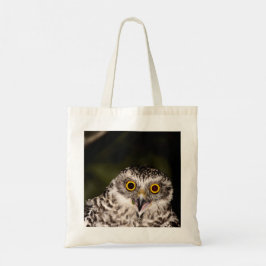 Kraftfull Uggla Tote Bag Tygkasse