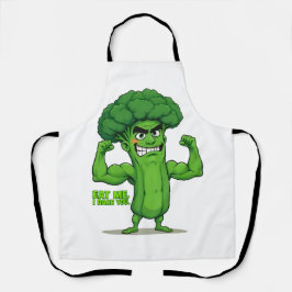 Kraftfull Veggies Klubb-Flexing Broccoli Funny Tec